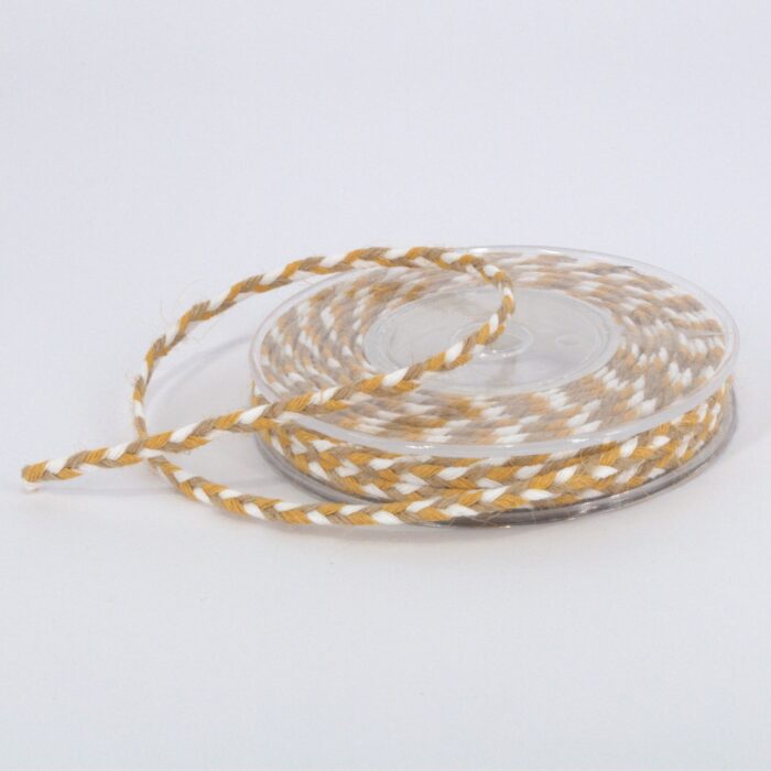 ΓΙΟΥΤΑ ΒΑΜΒΑΚΙ ΠΛΕΞΟΥΔΑ 6MMX10MET GOLD - Image 1