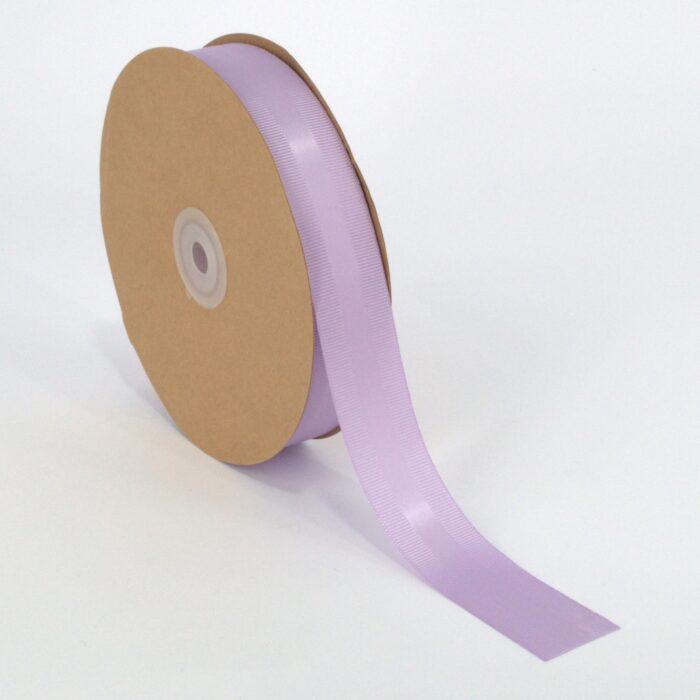 ΚΟΡΔΕΛΑ ΣΑΤΕΝ ΜΕ ΓΚΡΟ 25MMX50MET LILAC - Image 1