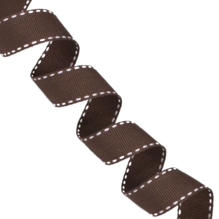ΚΟΡΔΕΛΑ GROS ΜΕ ΓΑΖΙ No53783  15MMX50MET BROWN - Image 1