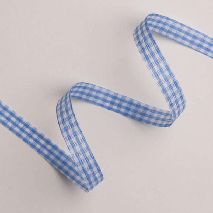 SCOTCH RIBBON 10MMX45MET WHITE-BLUE L - Image 1